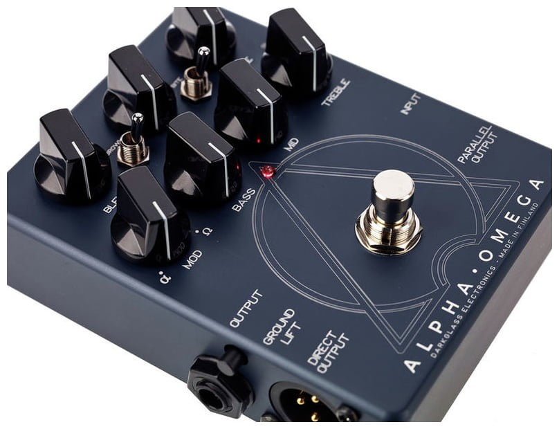 Darkglass Alpha Omega Pedal Preamplificador Distorsión Bajo 9