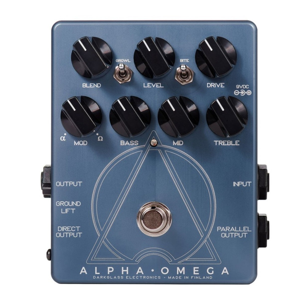 Darkglass Alpha Omega Pedal Preamplificador Distorsión Bajo 11