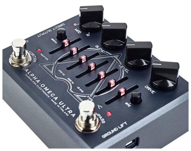 Darkglass Alpha Omega Ultra Pedal Preamplificador Bajo 8