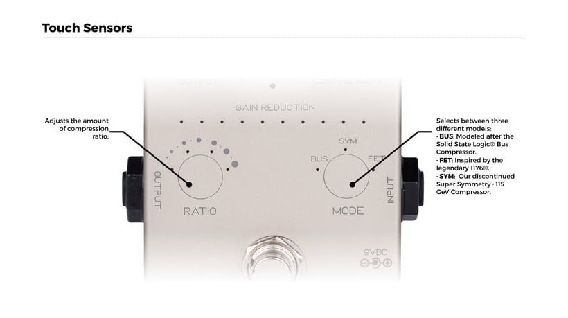 Darkglass Hyper Luminal Hybrid Compresor Pedal 10