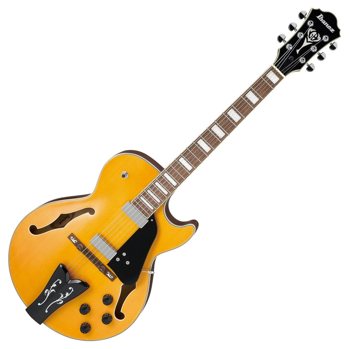 Ibanez GB10EM AA George Benson Guitarra Eléctrica Antique Amber 2