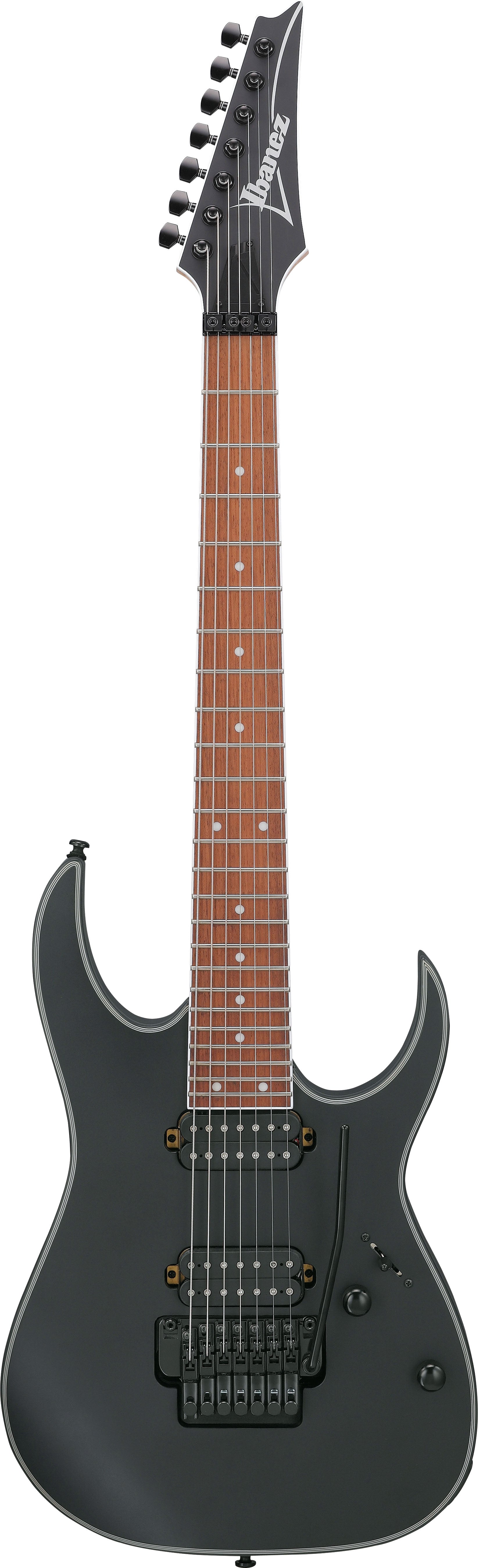 Ibanez RG7420EX BKF Guitarra Eléctrica 7 Cuerdas Black Flat 1