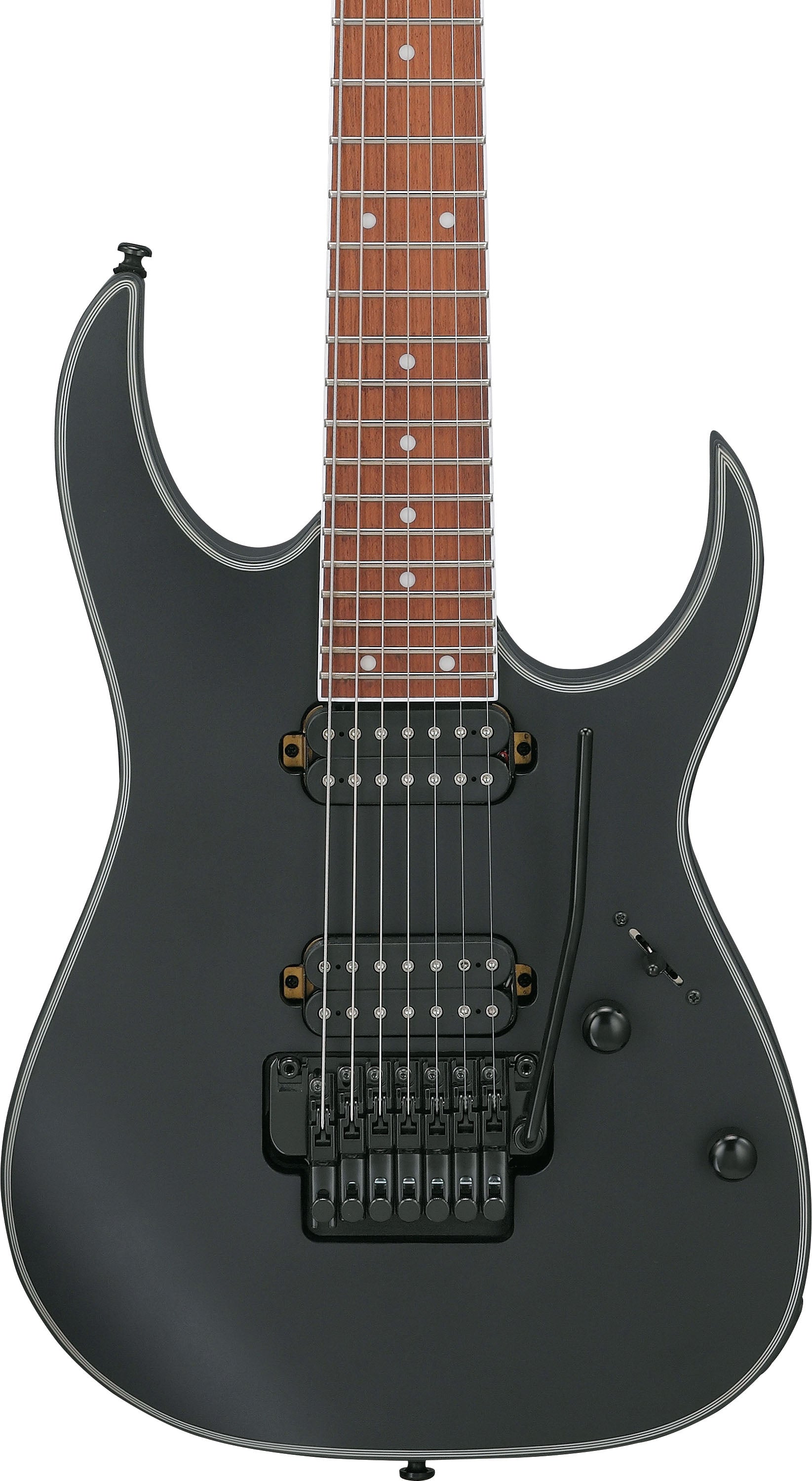 Ibanez RG7420EX BKF Guitarra Eléctrica 7 Cuerdas Black Flat 4