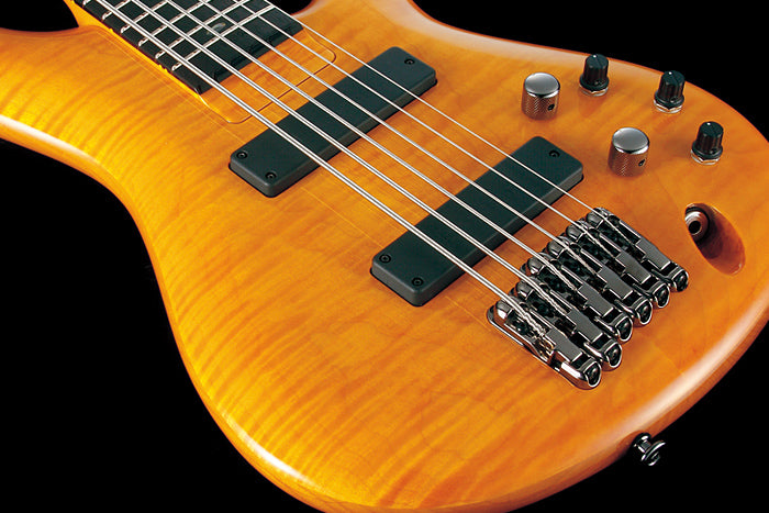 Ibanez GVB1006 AM Gerald Vasley Bajo Eléctrico Ambar 2