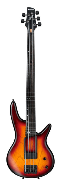 Ibanez GWB205 TQF Fretless Gary Willis Bajo Eléctrico 5 Cuerdas Tequila Sunrise 1