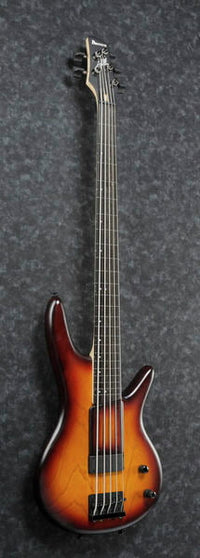 Ibanez GWB205 TQF Fretless Gary Willis Bajo Eléctrico 5 Cuerdas Tequila Sunrise 2