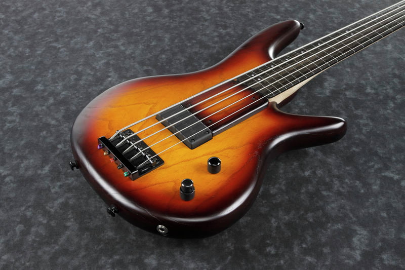 Ibanez GWB205 TQF Fretless Gary Willis Bajo Eléctrico 5 Cuerdas Tequila Sunrise 4