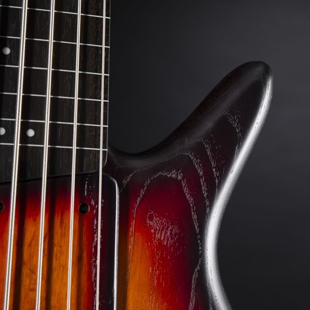 Ibanez GWB205 TQF Fretless Gary Willis Bajo Eléctrico 5 Cuerdas Tequila Sunrise 13