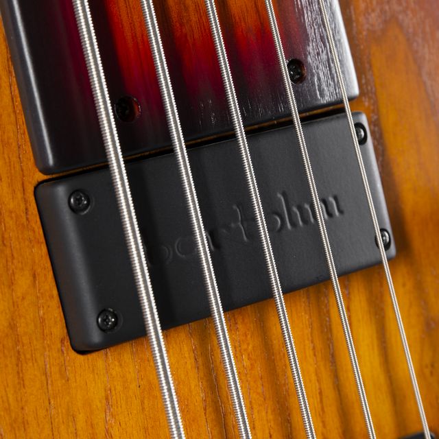 Ibanez GWB205 TQF Fretless Gary Willis Bajo Eléctrico 5 Cuerdas Tequila Sunrise 15