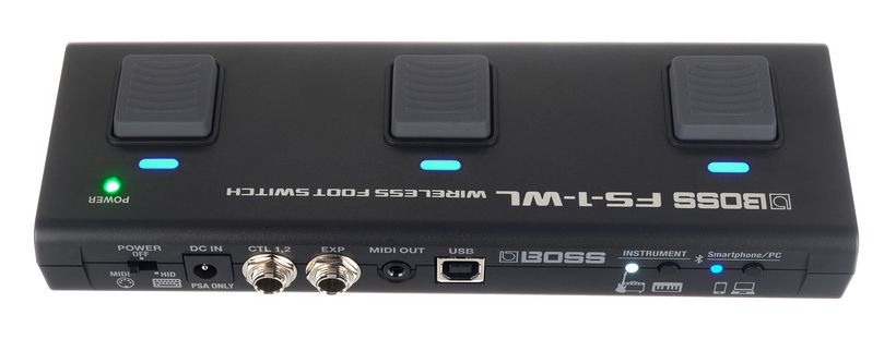 Boss FS1WL Controlador de Pedal Bluetooth 8