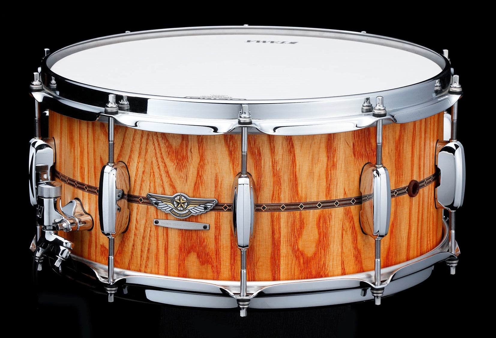 Tama TVA1465S-OAA Star Reserve Stave Ash Caja Batería 14X6.5 Oiled Amber Ash 2