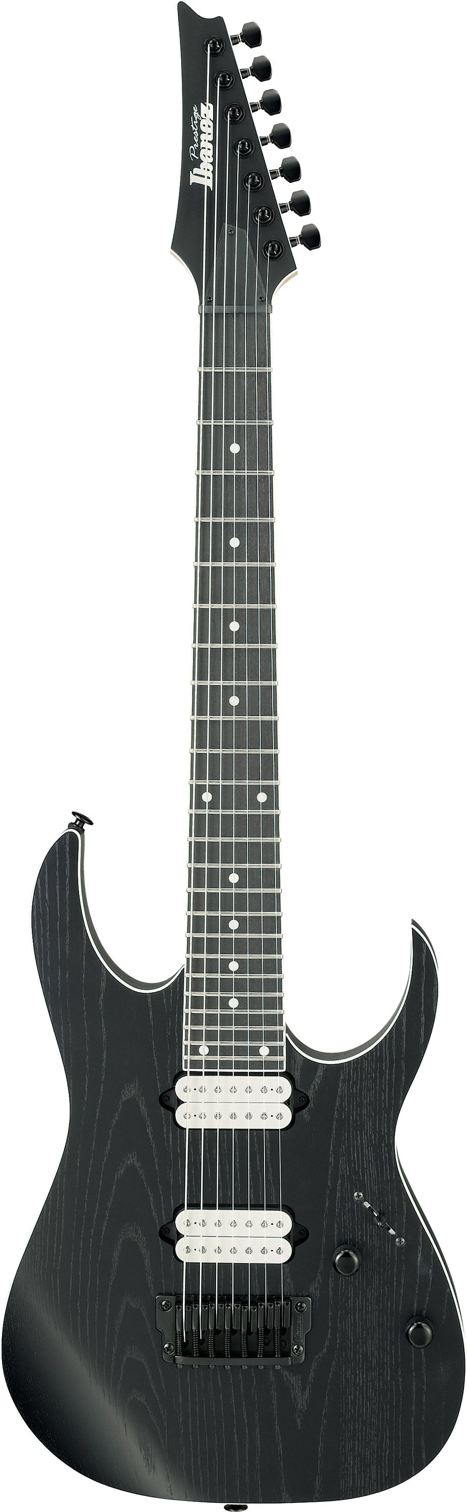 Ibanez RGR752AHBF WK Prestige Guitarra Eléctrica 7 Cuerdas Weathered Black 1