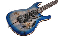 Ibanez S1070PBZ CLB Premium Guitarra Eléctrica Celurean Blue Burst 6