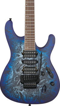 Ibanez S770 CZM Guitarra Eléctrica Cosmic Blue Frozen 4