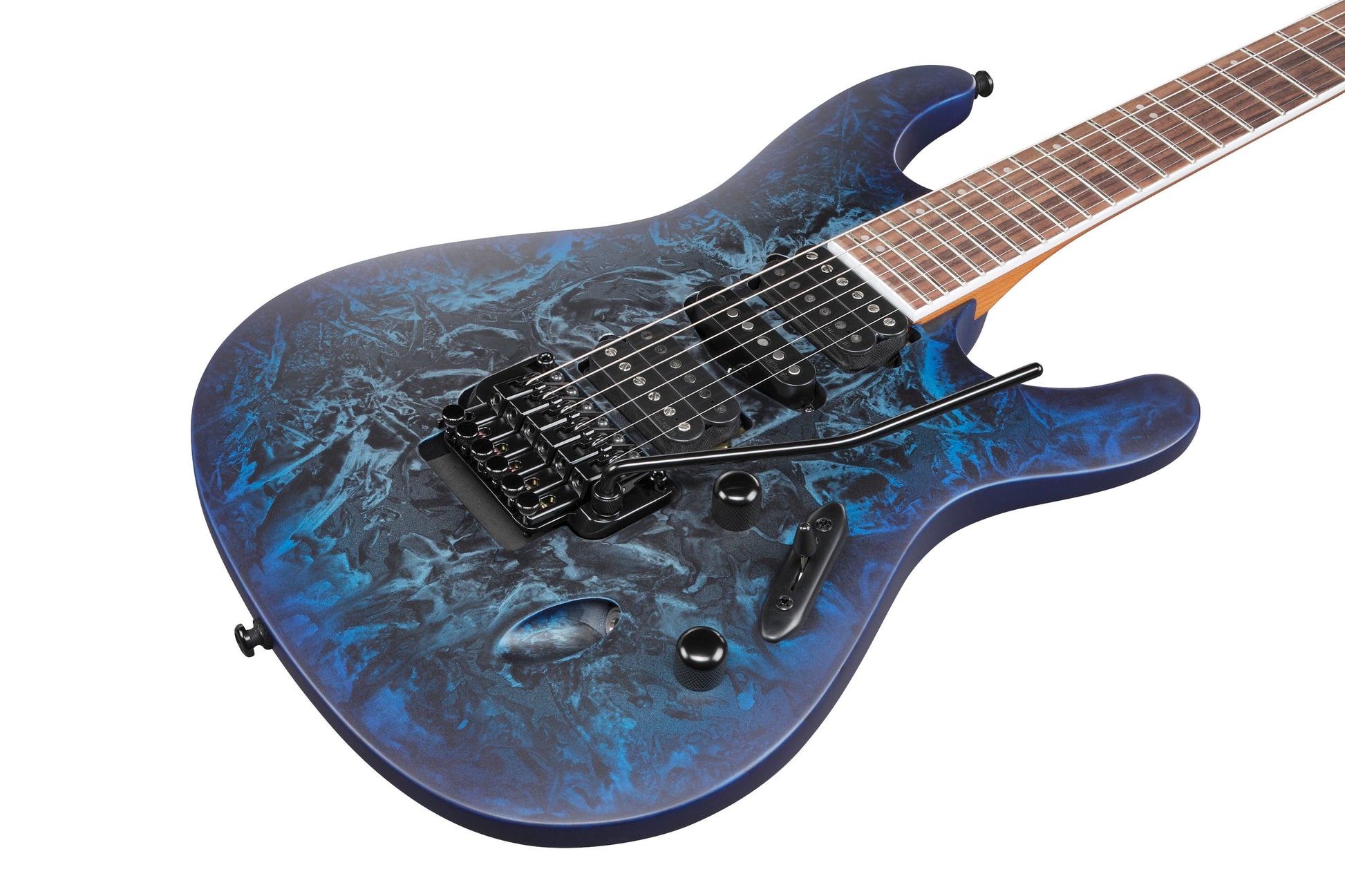 Ibanez S770 CZM Guitarra Eléctrica Cosmic Blue Frozen 8