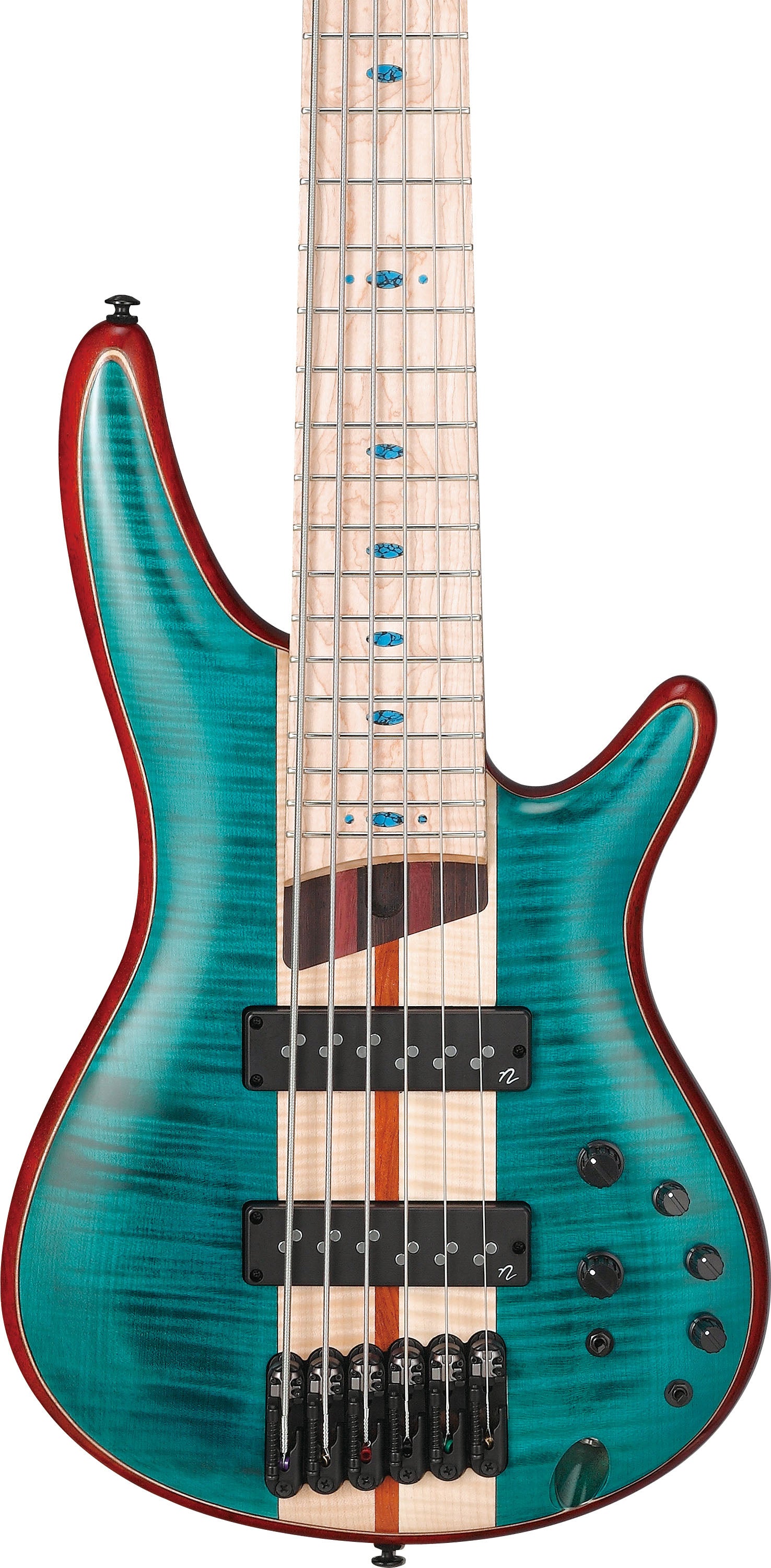 Ibanez SR1426B CGL Premium Bajo Eléctrico 6 Cuerdas Caribbean Green 4