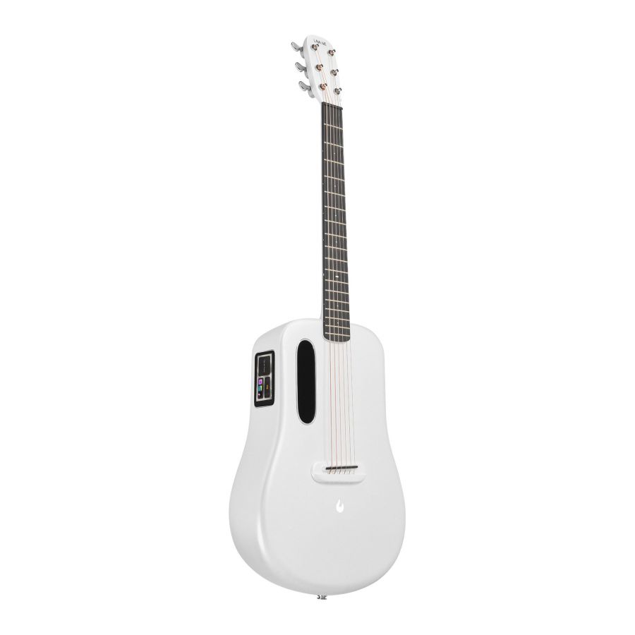 Lava Music ME3 38 WH Guitarra Electroacústica Blanca 2