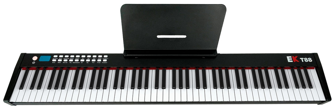 EK T88BK Piano Portátil 88 Teclas Negro 1