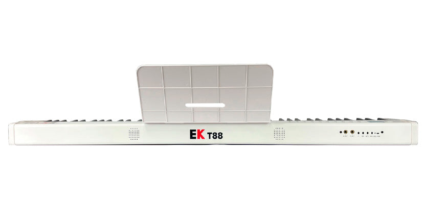 EK T88BWH Piano Portátil 88 Teclas Blanco 2