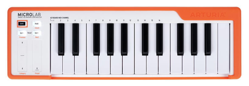 Arturia Microlab Orange Teclado Controlador Naranja 1