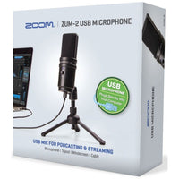 Zoom ZUM2 Micrófono Condensador USB 9