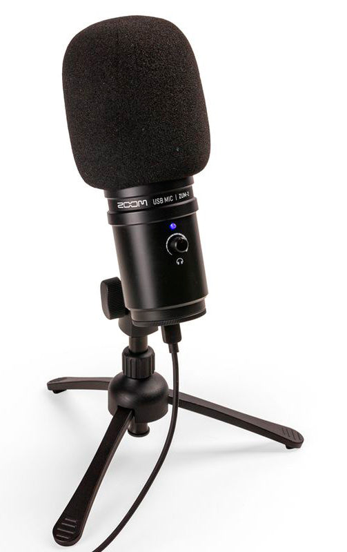 Zoom ZUM2 PMP Podcast Mic Pack Micrófono Condensador USB con Auriculares 2