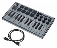 AKAI MPK Mini MK3 Grey Edition Teclado Controlador USB Gris 10