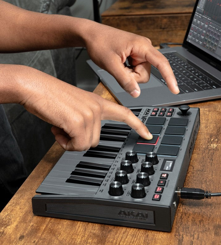 AKAI MPK Mini MK3 Grey Edition Teclado Controlador USB Gris 11