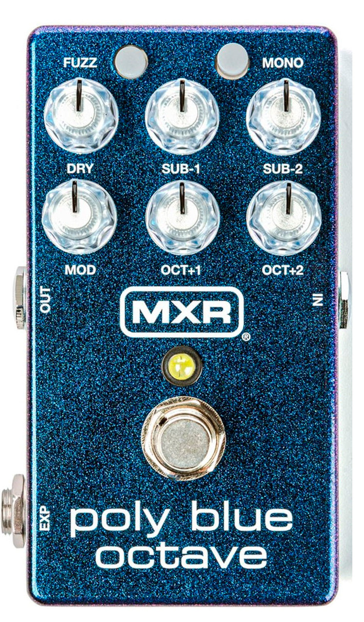 Dunlop M306 MXR Poly Blue Octave Pedal Octavador 1