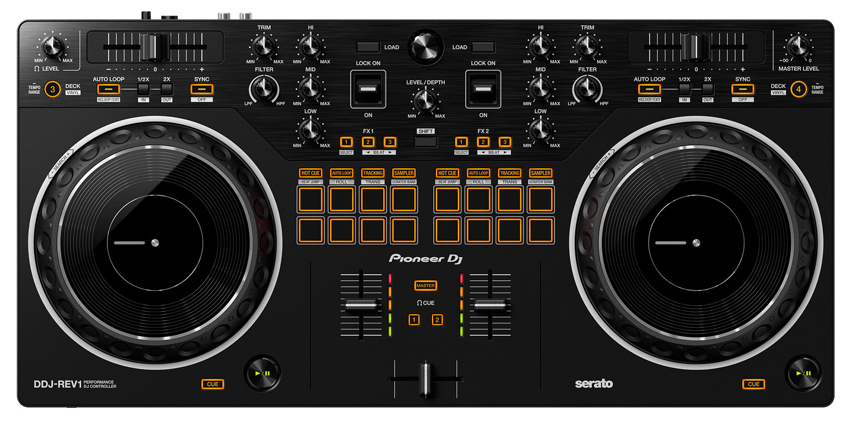 Pioneer DJ DDJ-REV1 Controlador DJ Serato DJ Lite 1