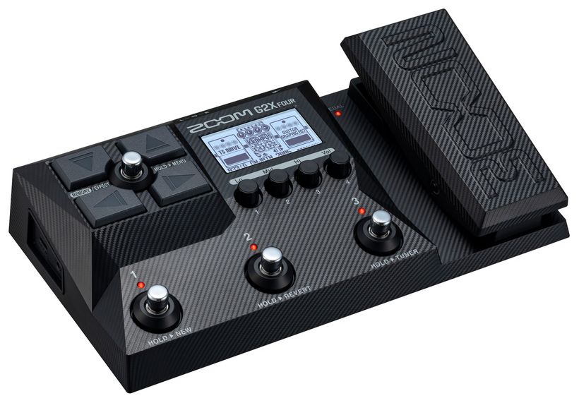 Zoom G2X Four Pedalera Multiefectos Guitarra con Pedal de Expresión 2