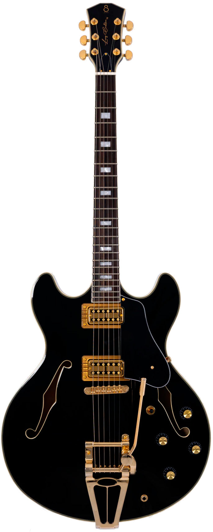 Sire H7T BLK Larry Carlton Guitarra Eléctrica Negra 1