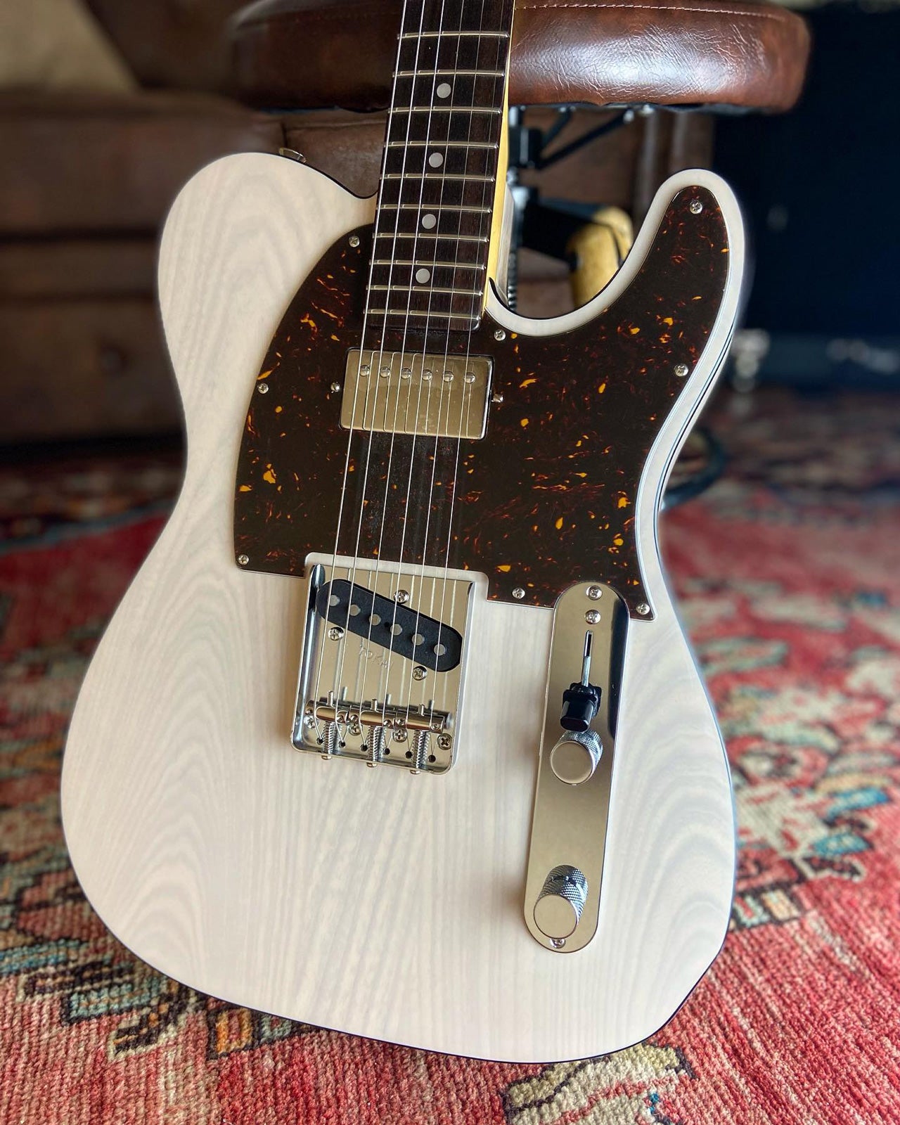 Tokai ATE124B-H WBL Guitarra Eléctrica White Blonde 1