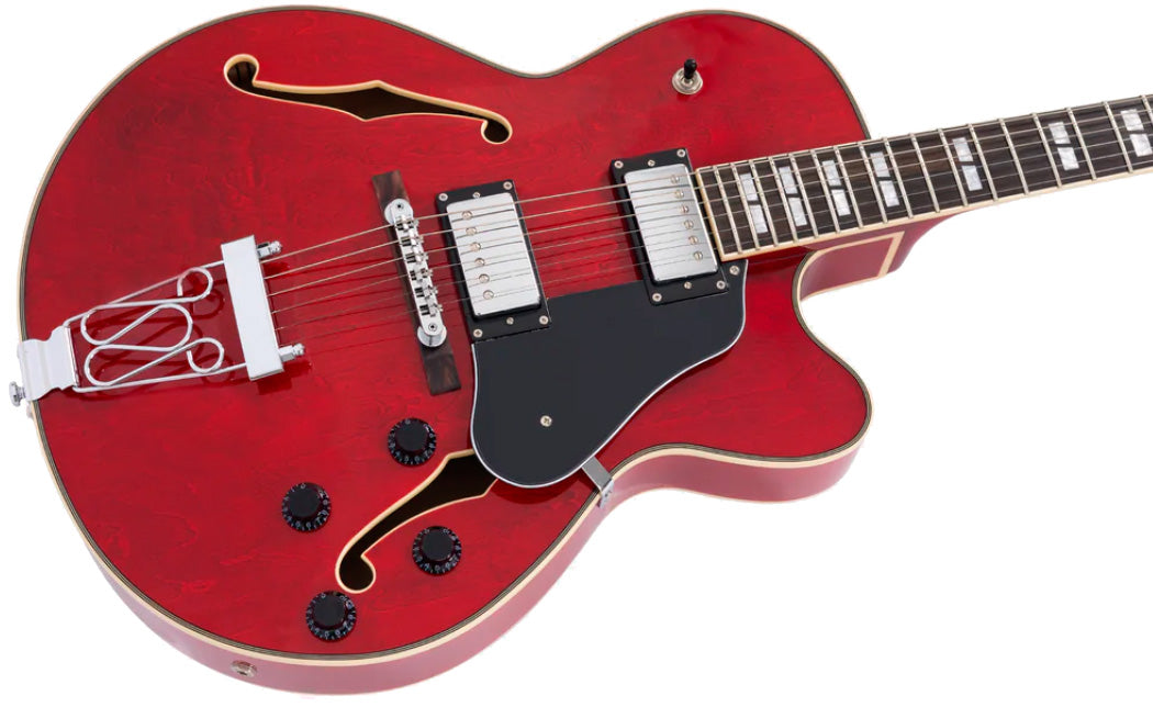 Sire H7F STR Larry Carlton Guitarra Eléctrica See Through Red 3