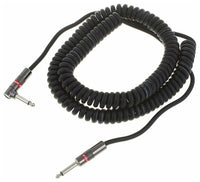 Monster CLAS-I-21AC Prolink Classic Cable Espiral Instrumento Jack Recto Acodado 6.4 Metros 2