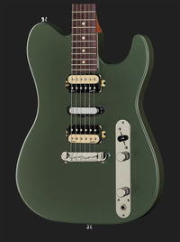 Godin Radium MG RW Guitarra Eléctrica Matte Green 6