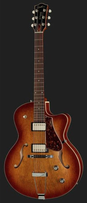 Godin 5Th Avenue CW Kingpin II HB CB Guitarra Eléctrica Cognac Burst 5