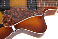 Godin 5Th Avenue CW Kingpin II P90 CB Guitarra Eléctrica Cognac Burst 4