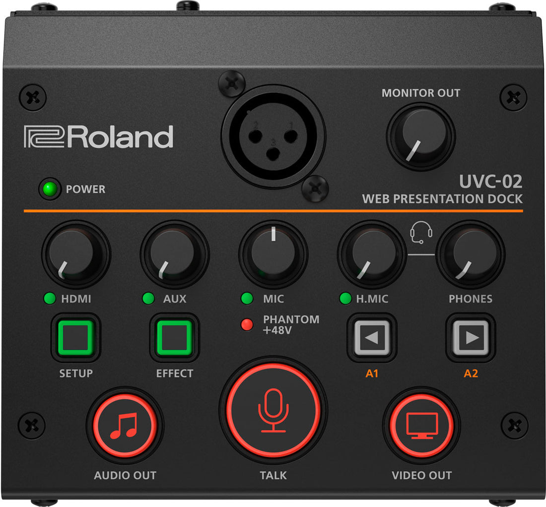 Roland UVC-02 Superfície de Control para Conferencias Web 1