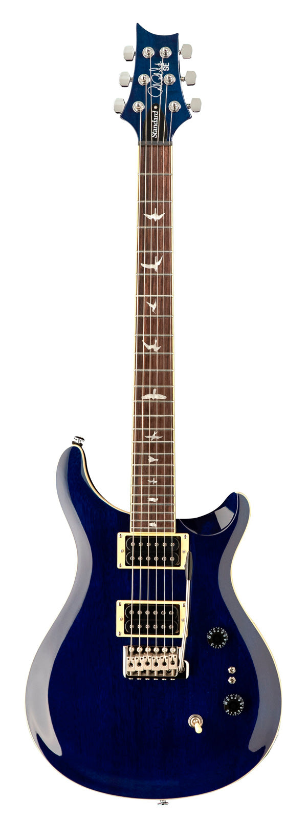 PRS SE Standard 24-08 TRBL Guitarra Eléctrica Translucent Blue 1