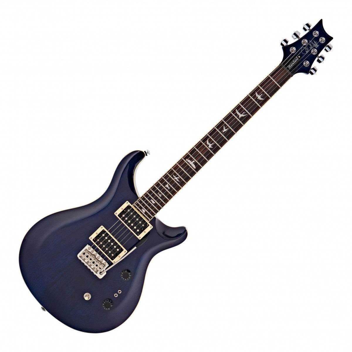 PRS SE Standard 24-08 TRBL Guitarra Eléctrica Translucent Blue 6