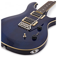 PRS SE Standard 24-08 TRBL Guitarra Eléctrica Translucent Blue 9