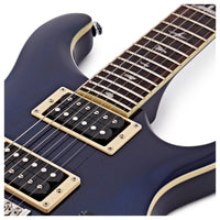 PRS SE Standard 24-08 TRBL Guitarra Eléctrica Translucent Blue 10