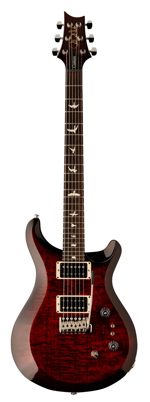 PRS S2 Custom 24-08 FRB Guitarra Eléctrica Fire Red Burst. 1