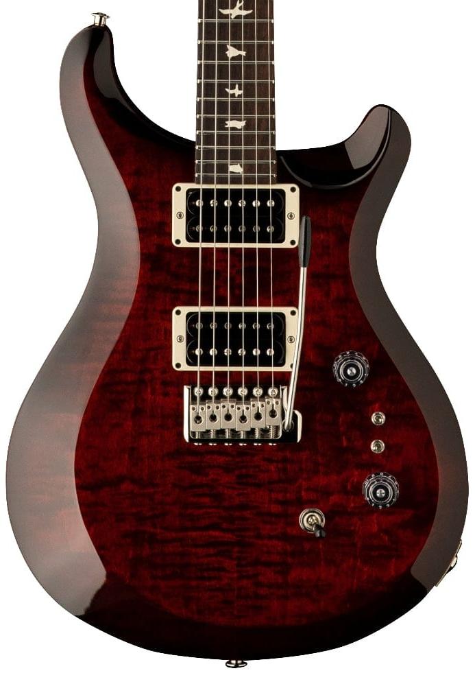 PRS S2 Custom 24-08 FRB Guitarra Eléctrica Fire Red Burst. 4