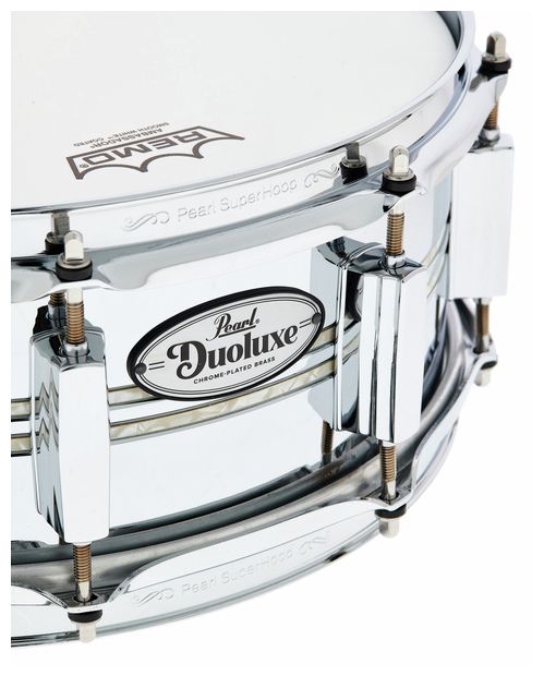 Pearl DUX1450BR-405 Sensitone Duoluxe Brass Caja Batería 14X5 6