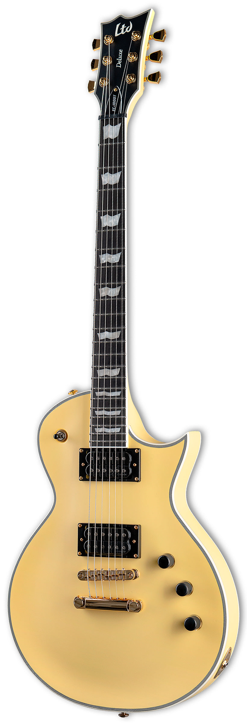 ESP LTD EC1000T CTM VGS Guitarra Eléctrica Vintage Gold Satin 2