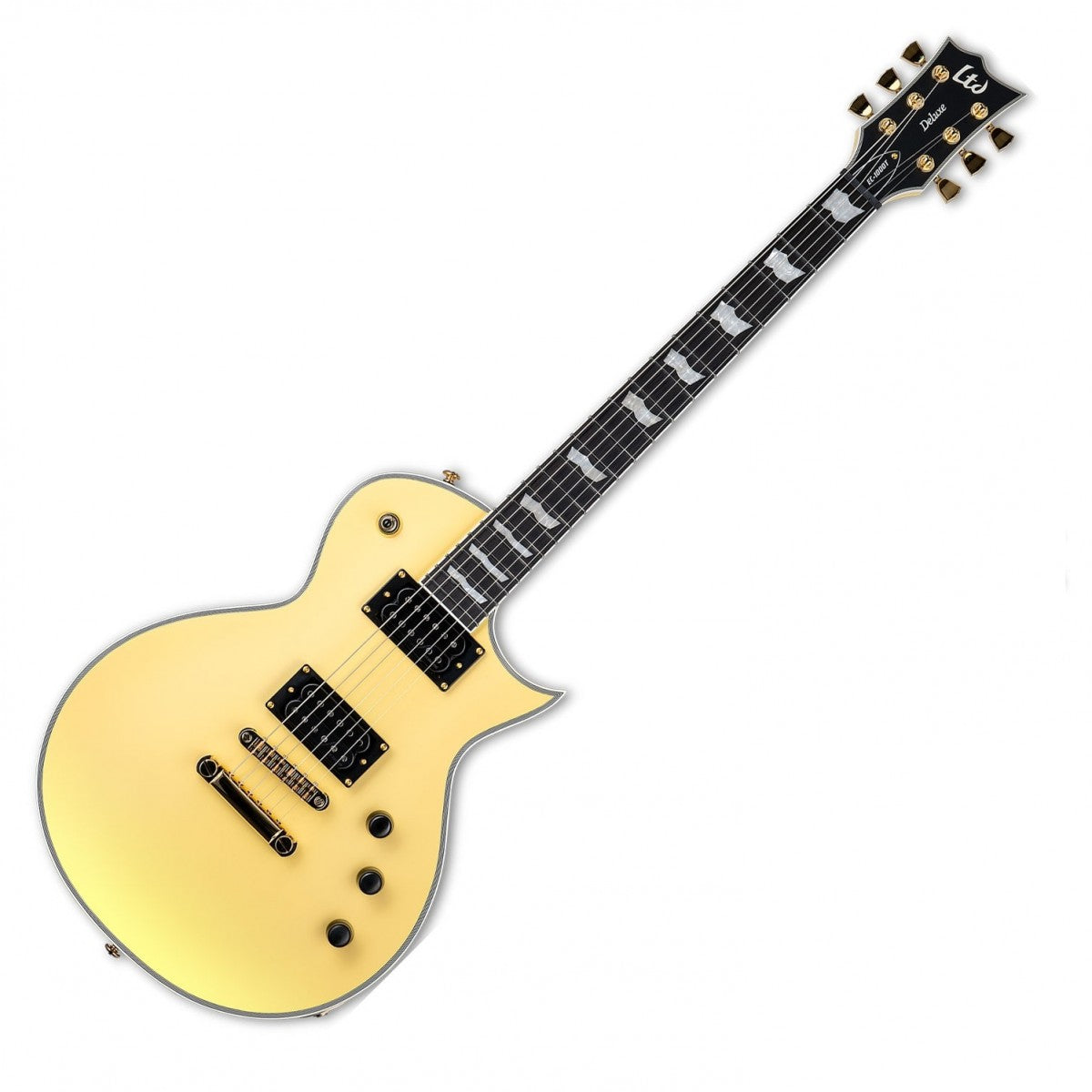 ESP LTD EC1000T CTM VGS Guitarra Eléctrica Vintage Gold Satin 4