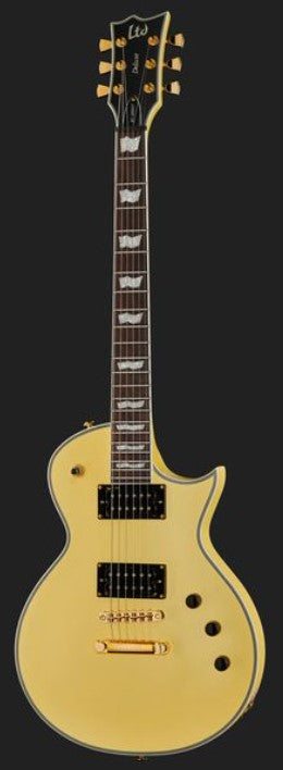 ESP LTD EC1000T CTM VGS Guitarra Eléctrica Vintage Gold Satin 5