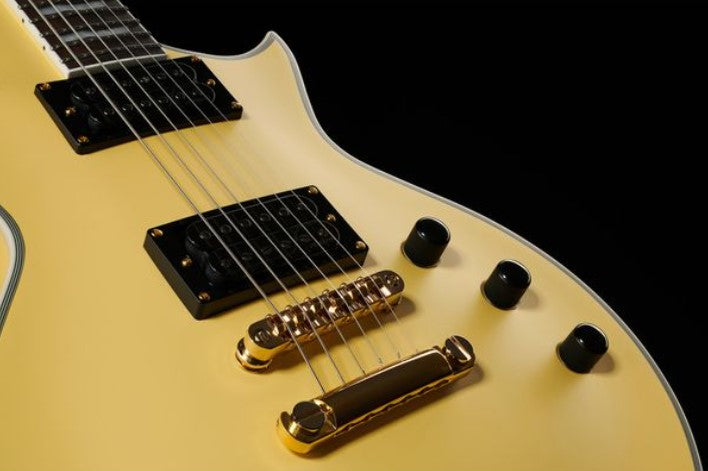 ESP LTD EC1000T CTM VGS Guitarra Eléctrica Vintage Gold Satin 11